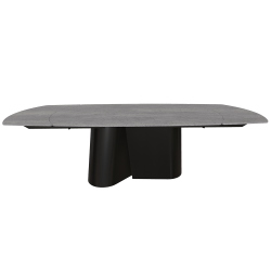 BONTEMPI table rectangulaire extensible en tonneau KIMONO 54.14 250/210/170x106 cm