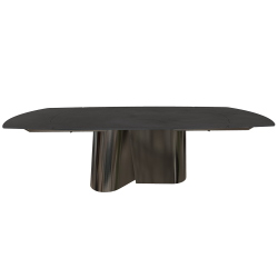 BONTEMPI table rectangulaire extensible en tonneau KIMONO 54.14 250/210/170x106 cm