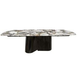 BONTEMPI table rectangulaire extensible en tonneau KIMONO 54.14 250/210/170x106 cm