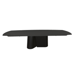 BONTEMPI table rectangulaire extensible en tonneau KIMONO 54.15 300/250/200x106 cm