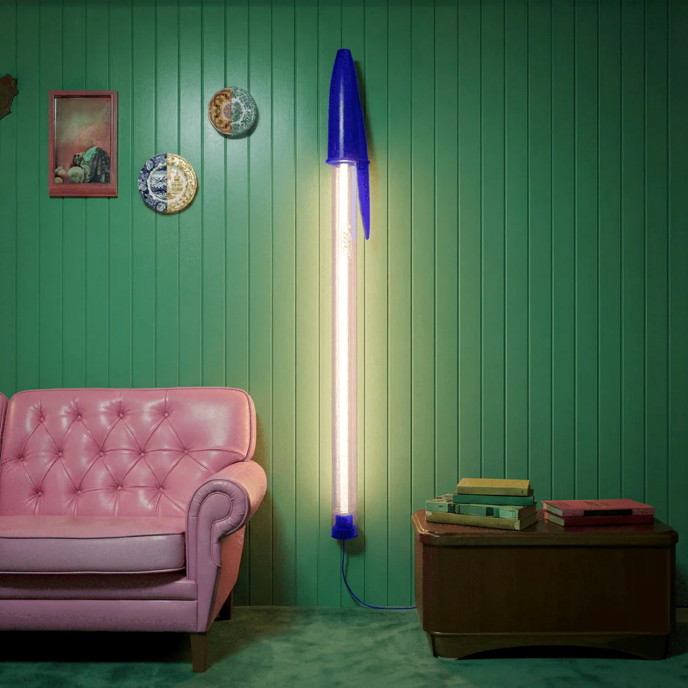 SELETTI lampadaire ou lampe à suspension ou applique BIC LAMP