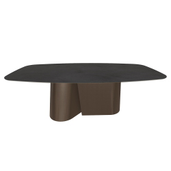 BONTEMPI table fixe rectangulaire tonneau KIMONO 54.70 220x116 cm