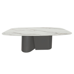 BONTEMPI table fixe rectangulaire tonneau KIMONO 54.70 220x116 cm