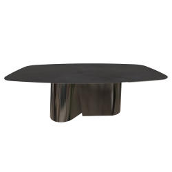 BONTEMPI table fixe rectangulaire tonneau KIMONO 54.70 220x116 cm