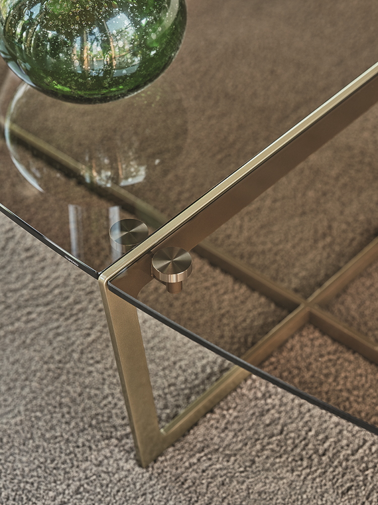 BONTEMPI table basse CROSS 08.25 150x60 cm