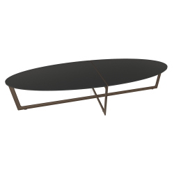 BONTEMPI table basse CROSS 08.25 150x60 cm