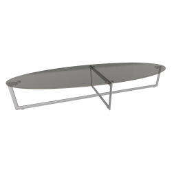 BONTEMPI table basse CROSS 08.26 180x60 cm