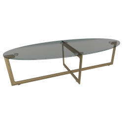 BONTEMPI table basse CROSS 08.27 120x50 cm
