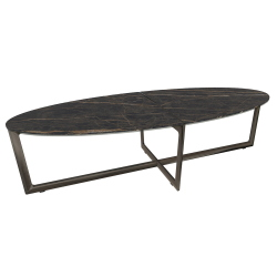 BONTEMPI table basse CROSS 08.27 120x50 cm