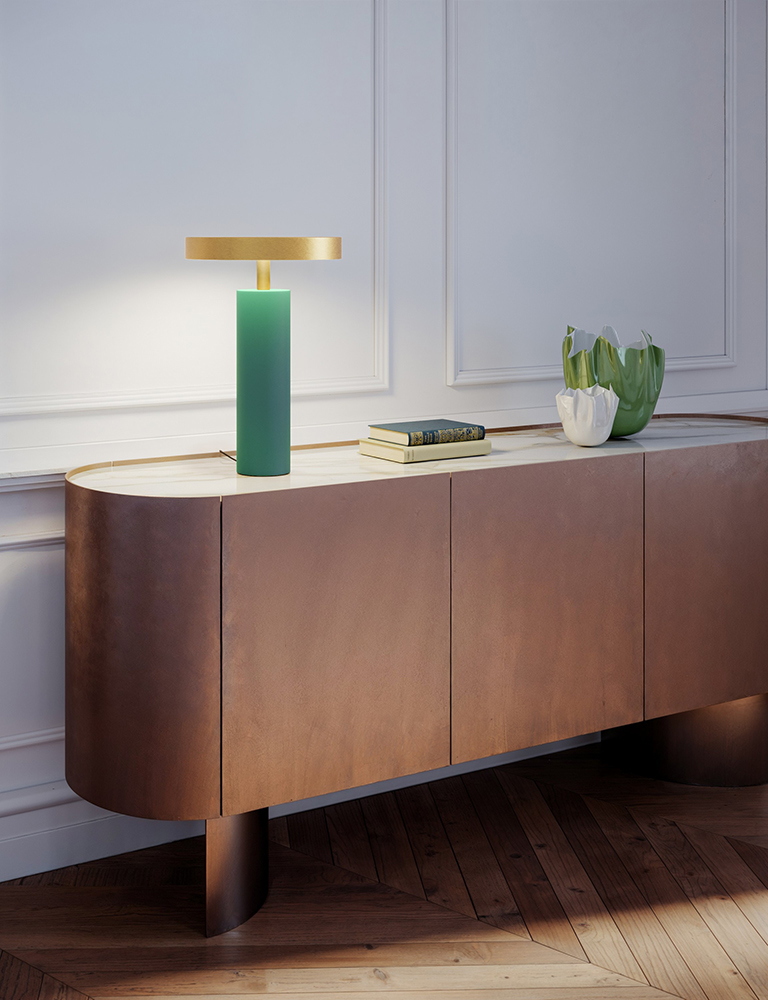 MODOLUCE lampe de table CAMALEONTE h 45cm