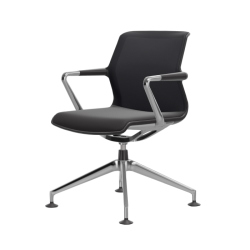 VITRA chaise de bureau avec base à 4 branches UNIX CHAIR SILK MESH