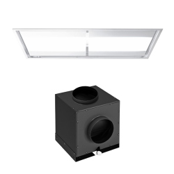 FALMEC hotte au plafond NUVOLA 140 cm