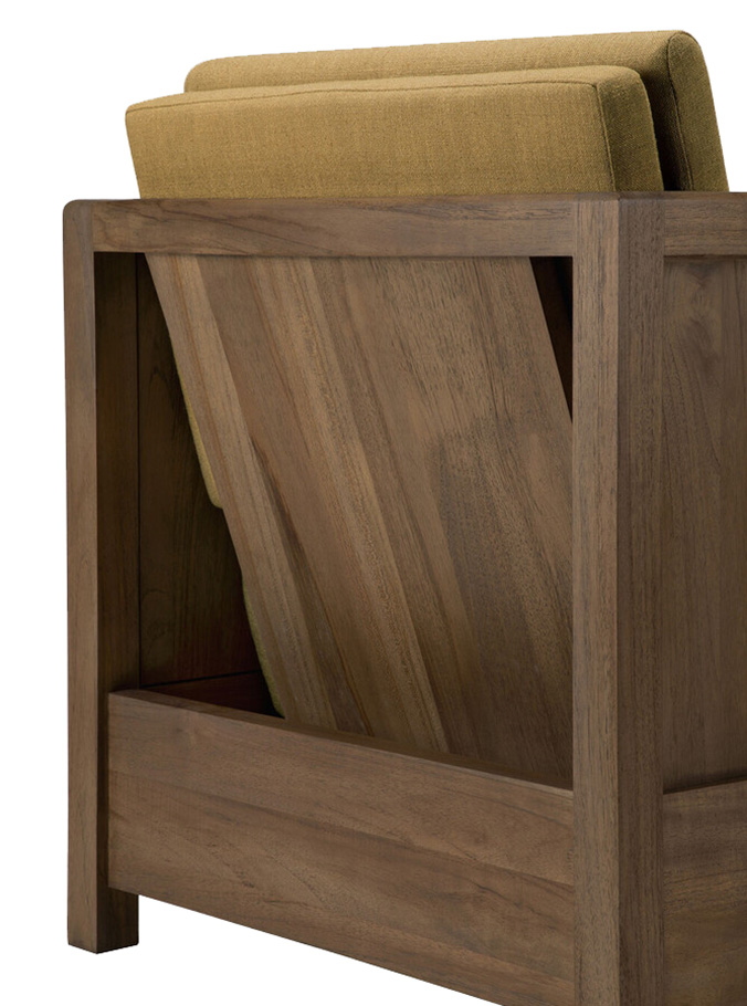 ETHNICRAFT fauteuil ROAN