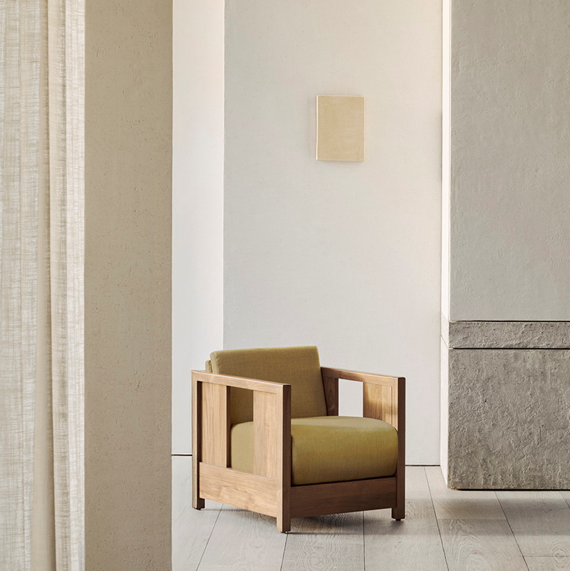 ETHNICRAFT fauteuil ROAN