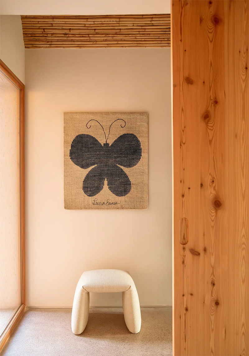 NANIMARQUINA tapis LUCIA EAMES BUTTERFLY TAPESTRY