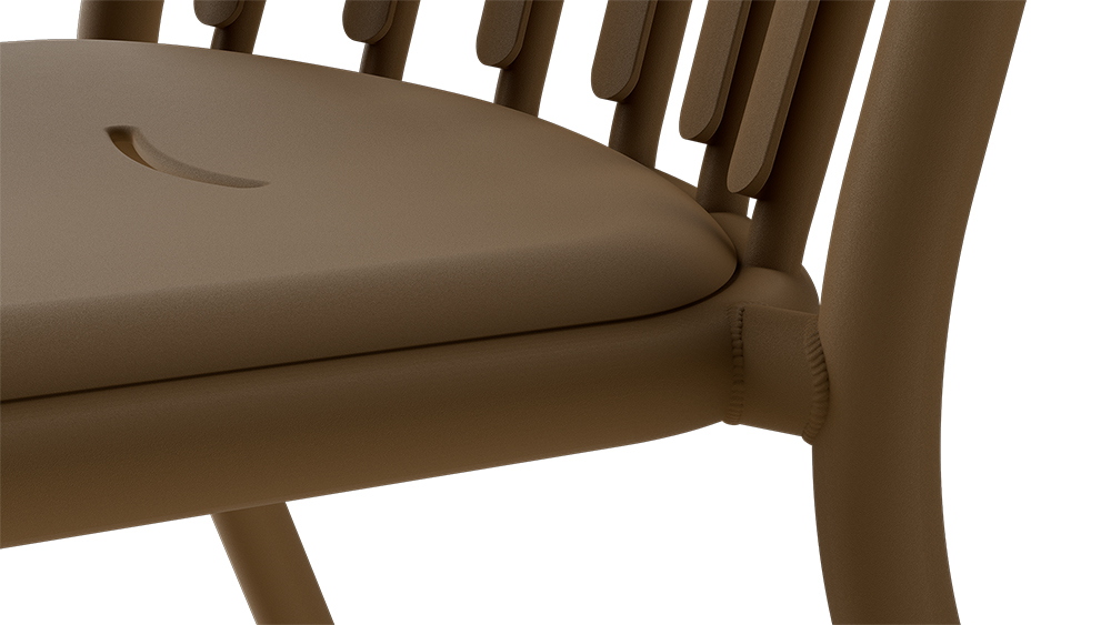 FATBOY set de 4 chaises d'extérieur sans accoudoirs FRED'S CHAIR