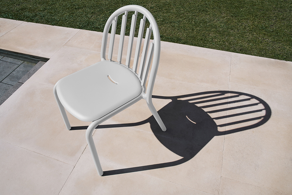 FATBOY set de 4 chaises d'extérieur sans accoudoirs FRED'S CHAIR