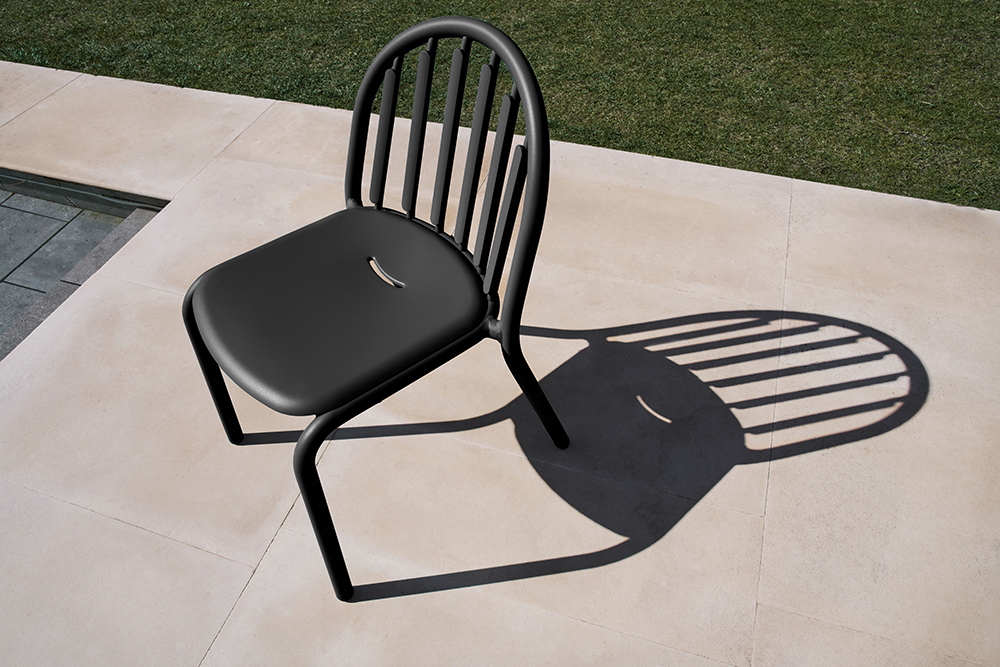 FATBOY set de 4 chaises d'extérieur sans accoudoirs FRED'S CHAIR