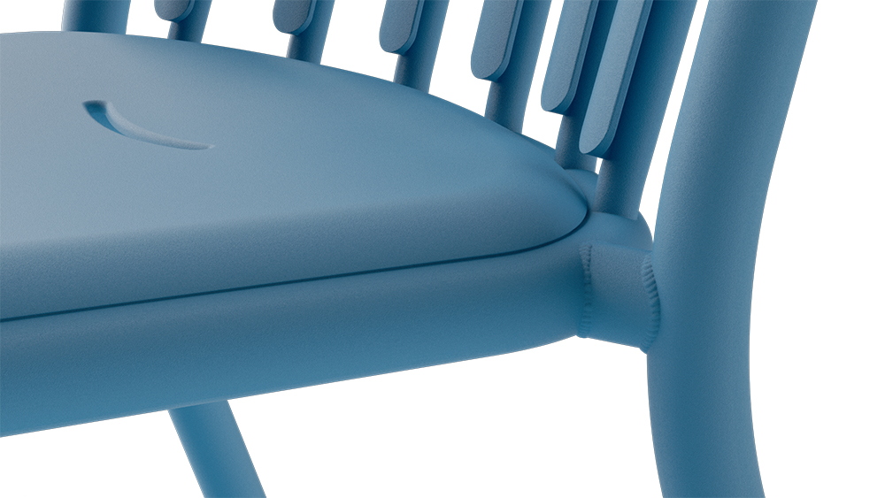 FATBOY set de 4 chaises d'extérieur avec accoudoirs FRED'S ARMCHAIR