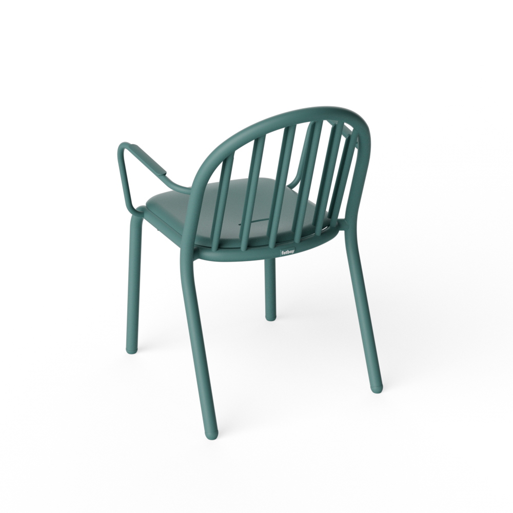 FATBOY set de 4 chaises d'extérieur avec accoudoirs FRED'S ARMCHAIR