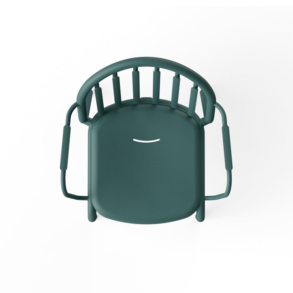 FATBOY set de 4 chaises d'extérieur avec accoudoirs FRED'S ARMCHAIR