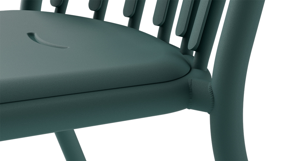 FATBOY set de 4 chaises d'extérieur avec accoudoirs FRED'S ARMCHAIR