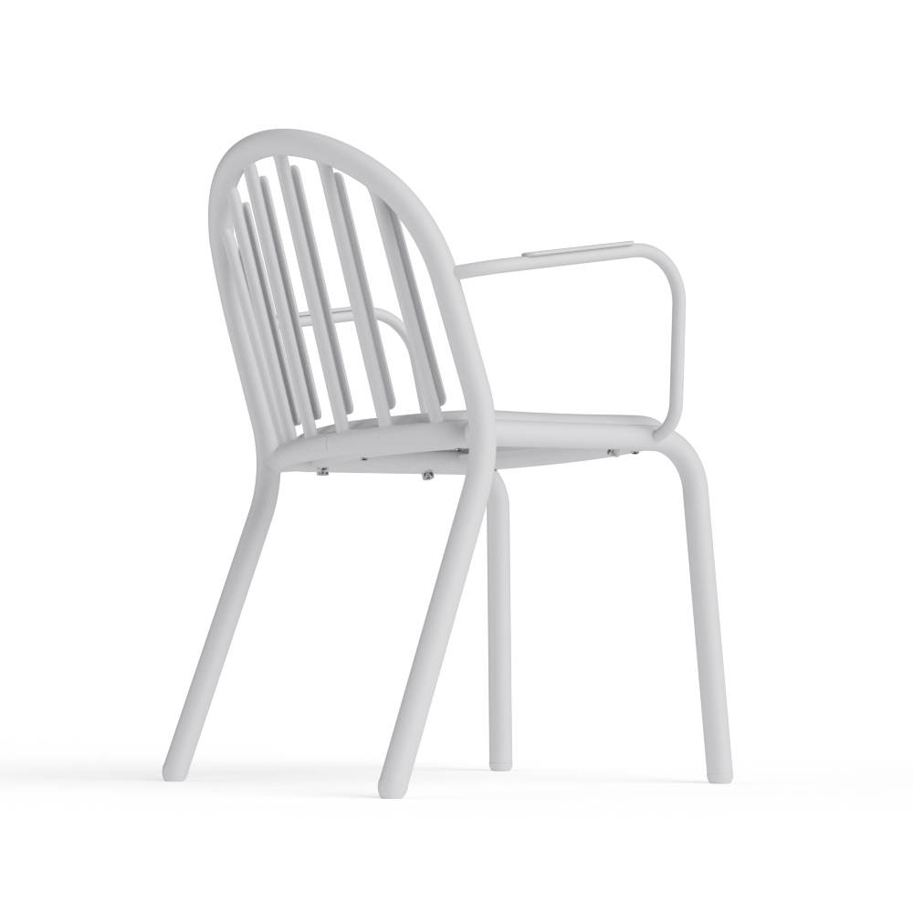 FATBOY set de 4 chaises d'extérieur avec accoudoirs FRED'S ARMCHAIR