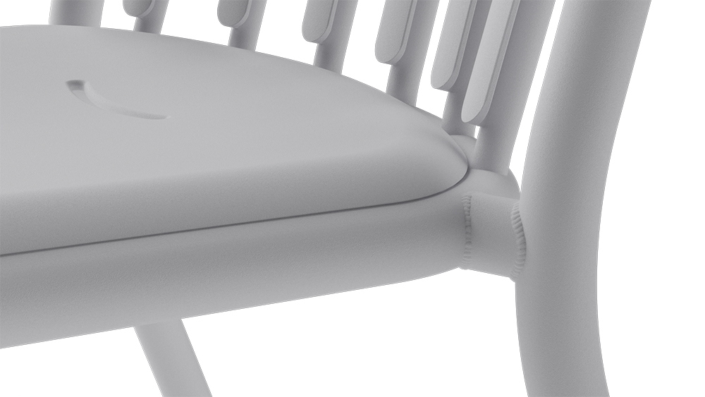 FATBOY set de 4 chaises d'extérieur avec accoudoirs FRED'S ARMCHAIR
