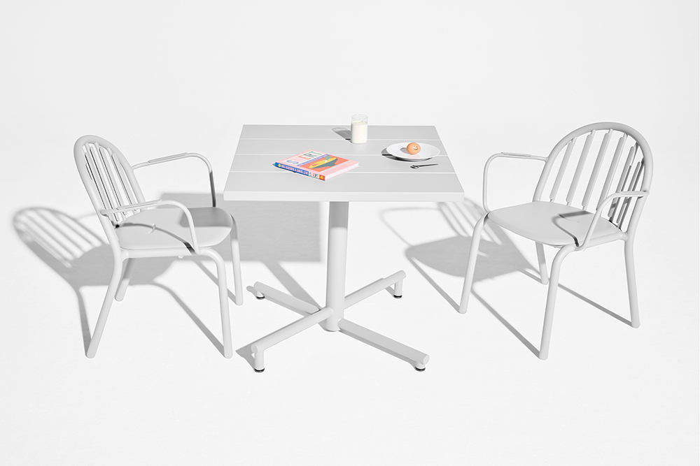 FATBOY table basse carrée d'extérieur FRED'S SQUARE BISTREAU