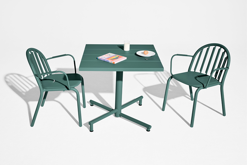 FATBOY table basse carrée d'extérieur FRED'S SQUARE BISTREAU