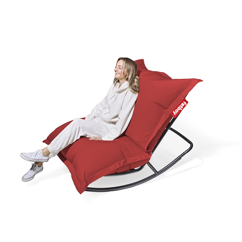 FATBOY fauteuil d'extérieur ORIGINAL OUTDOOR avec cadre à bascule ROCK'N ROLL