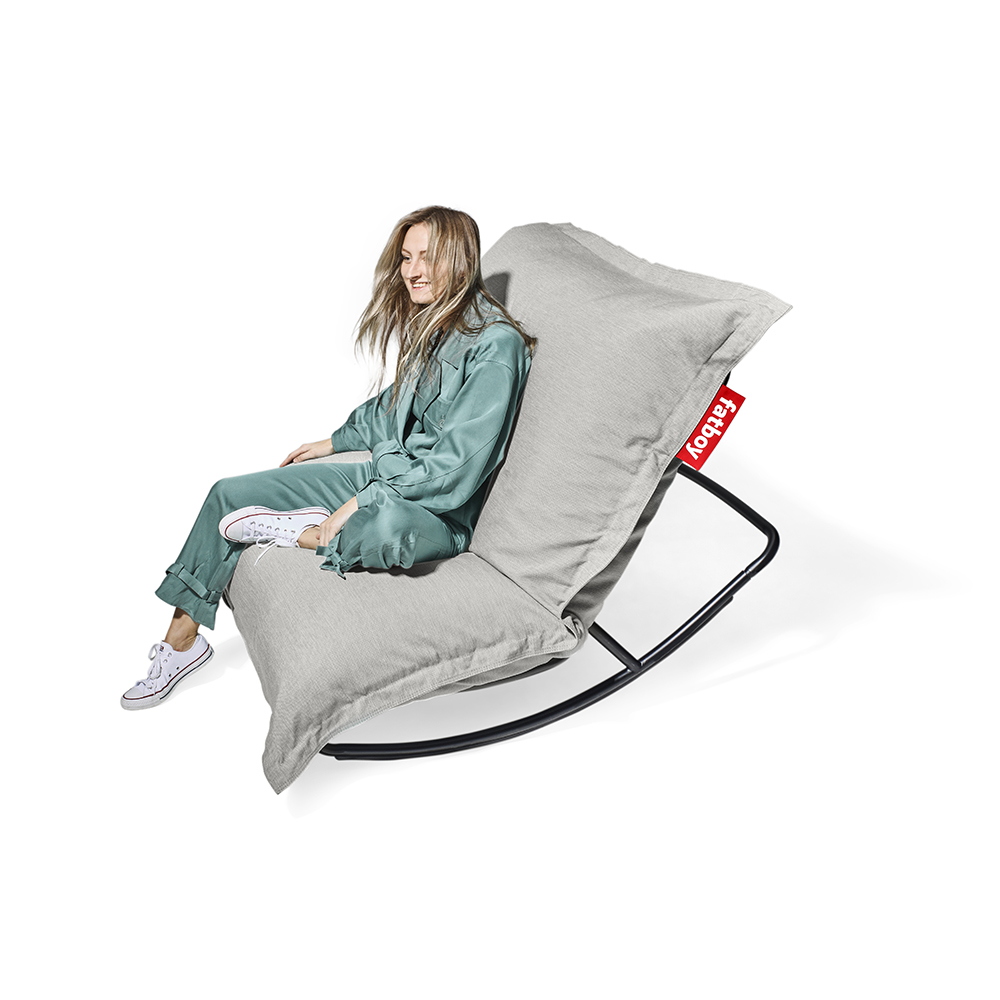FATBOY fauteuil d'extérieur ORIGINAL OUTDOOR avec cadre à bascule ROCK'N ROLL
