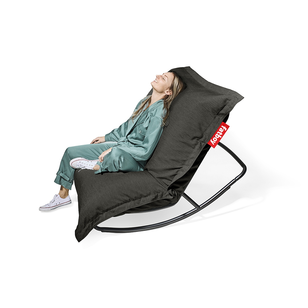 FATBOY fauteuil d'extérieur ORIGINAL OUTDOOR avec cadre à bascule ROCK'N ROLL