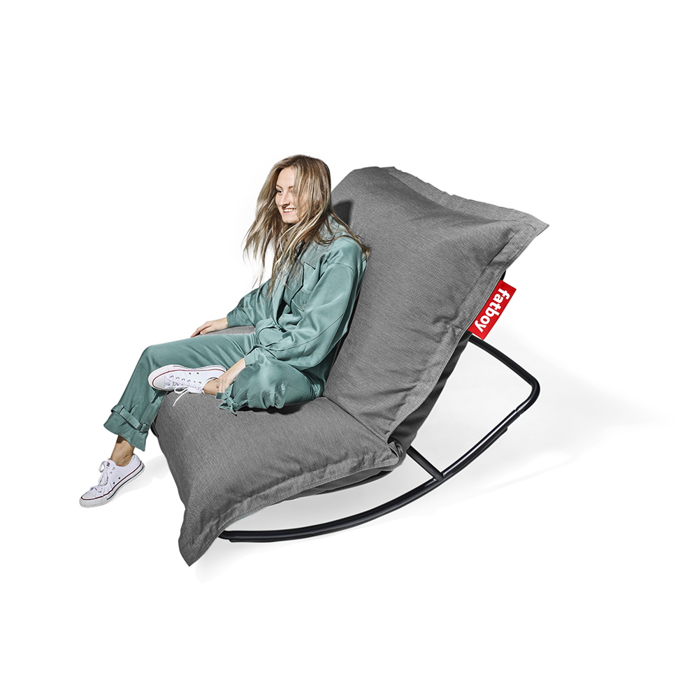 FATBOY fauteuil d'extérieur ORIGINAL OUTDOOR avec cadre à bascule ROCK'N ROLL