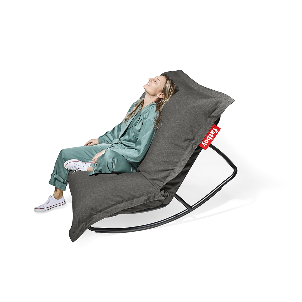 FATBOY fauteuil d'extérieur ORIGINAL OUTDOOR avec cadre à bascule ROCK'N ROLL