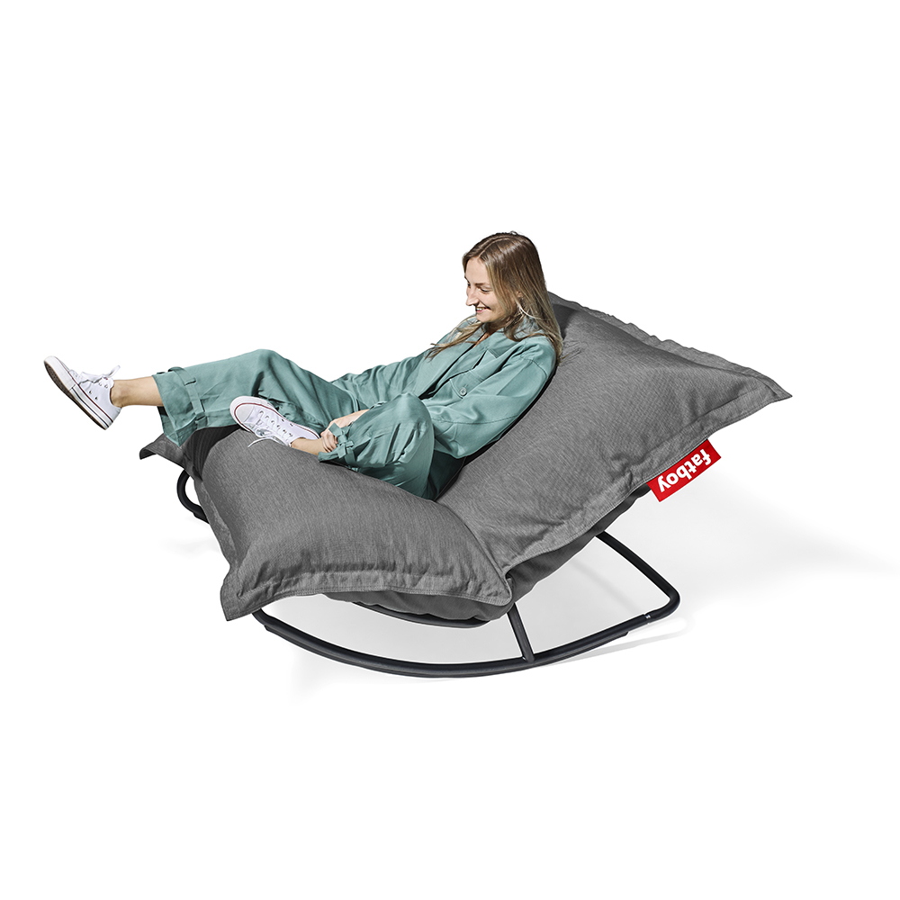 FATBOY fauteuil d'extérieur ORIGINAL OUTDOOR avec cadre à bascule ROCK'N ROLL