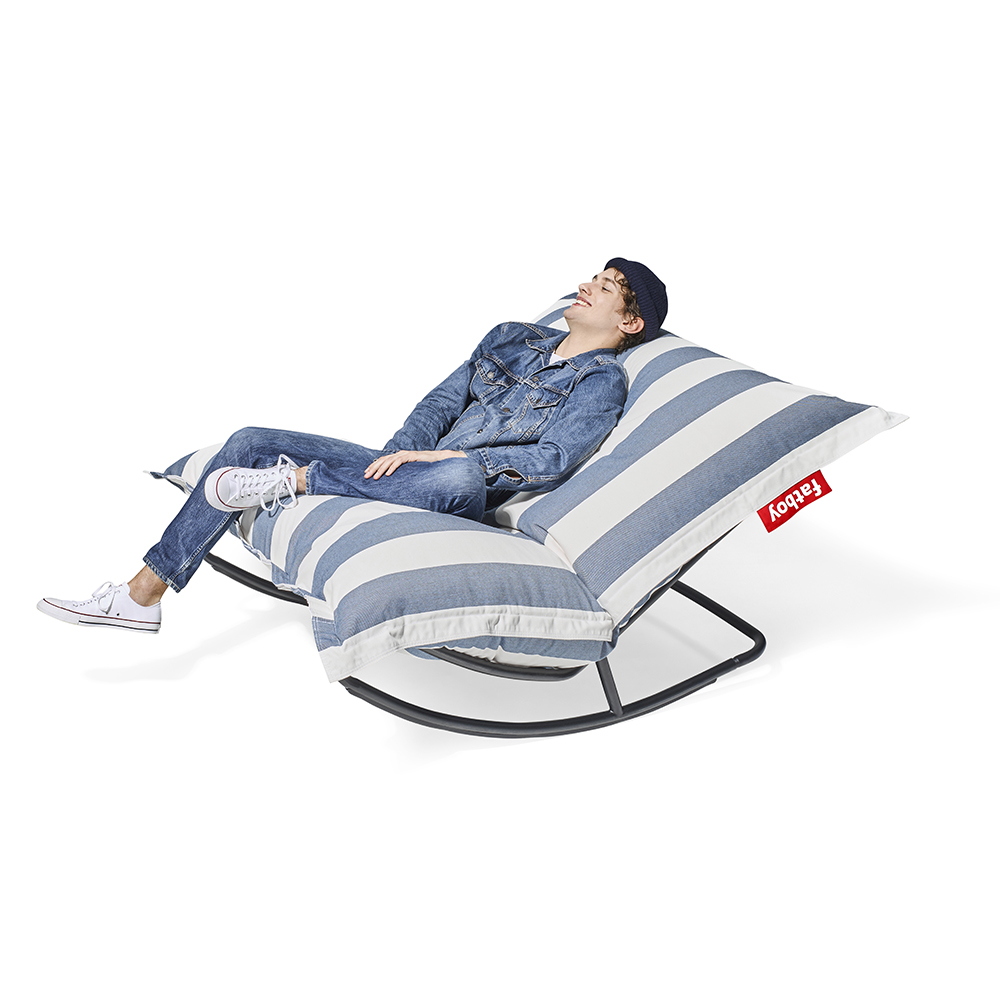 FATBOY fauteuil d'extérieur ORIGINAL OUTDOOR avec cadre à bascule ROCK'N ROLL