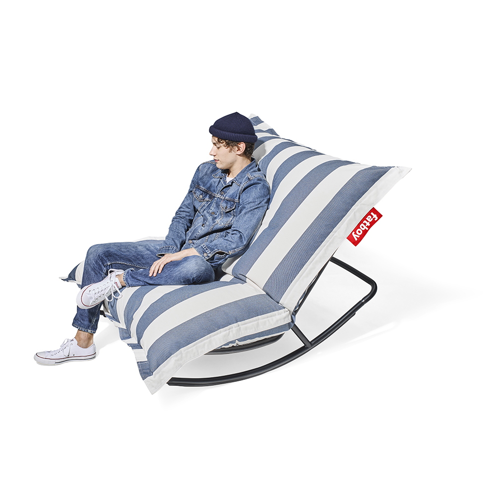 FATBOY fauteuil d'extérieur ORIGINAL OUTDOOR avec cadre à bascule ROCK'N ROLL