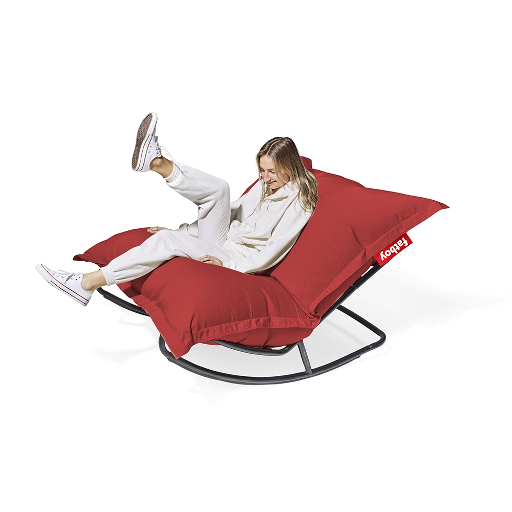 FATBOY fauteuil d'extérieur ORIGINAL OUTDOOR avec cadre à bascule ROCK'N ROLL