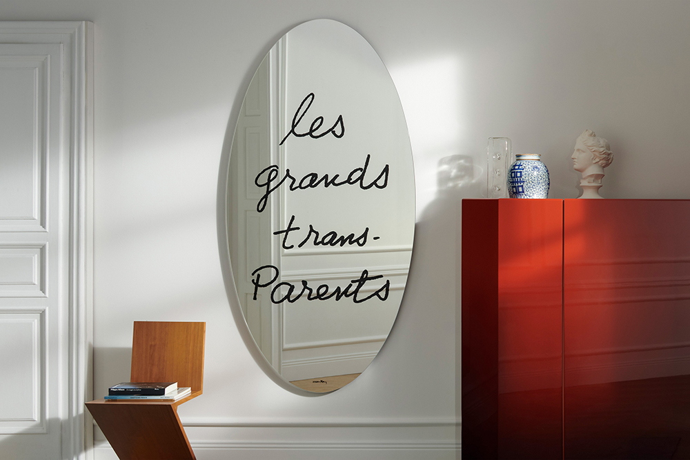 CASSINA miroir murale LES GRANDS TRANS-PARENTES