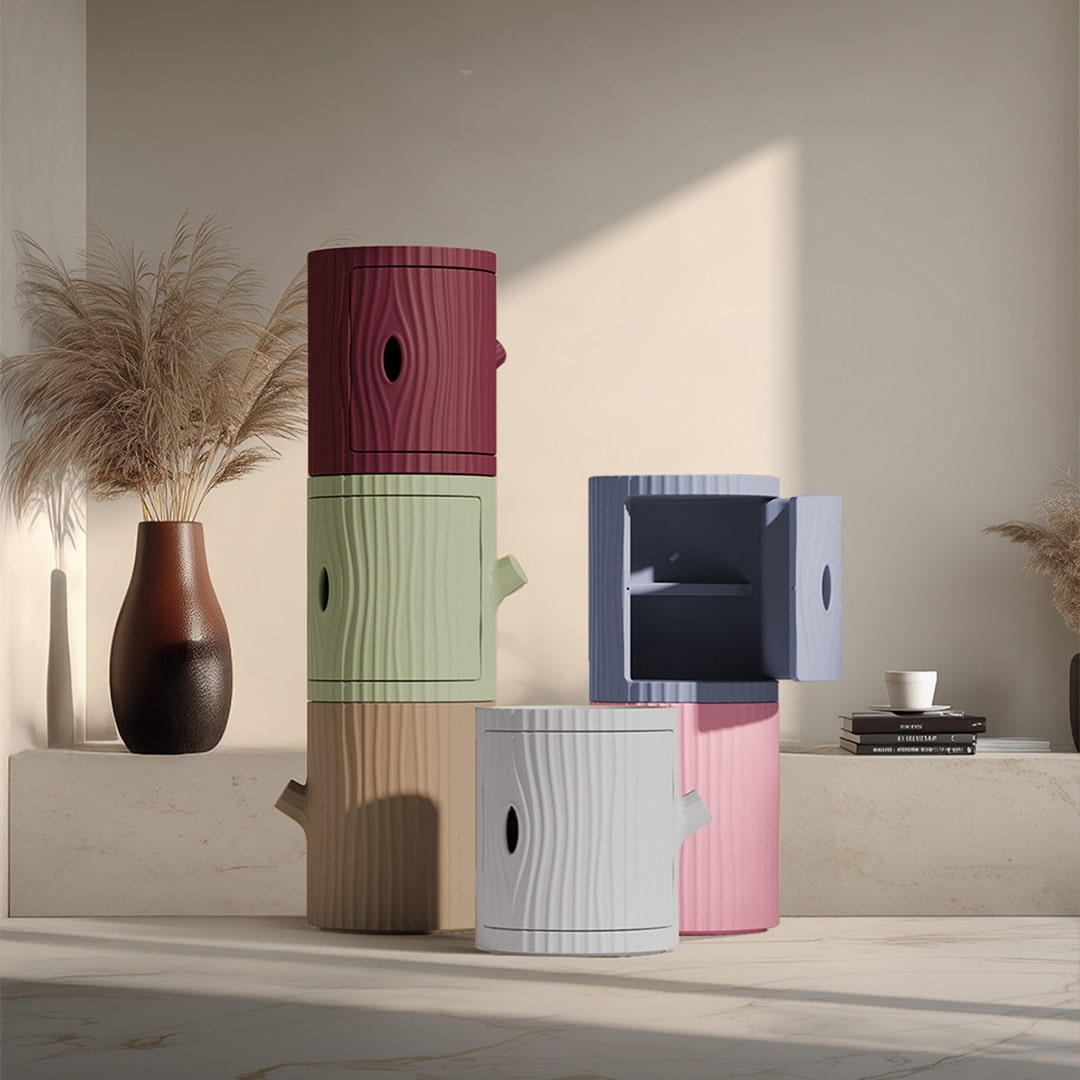 QEEBOO module de rangement TRONCO