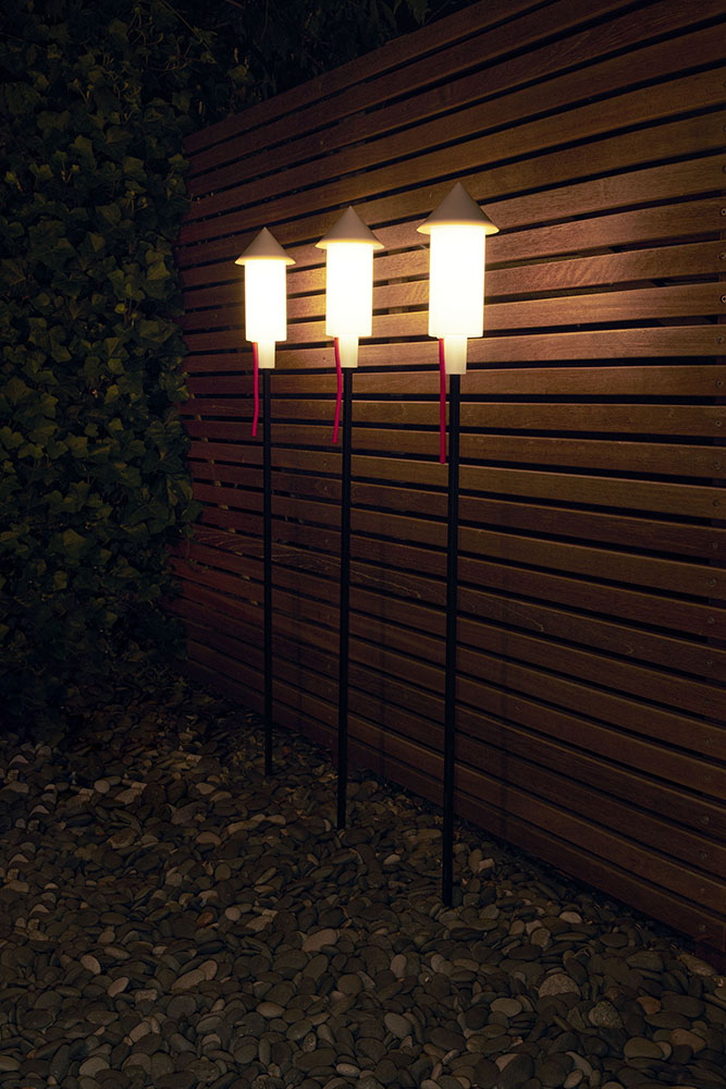 FATBOY set de 6 lampadaires solaires d'extérieur PRET A RACKET