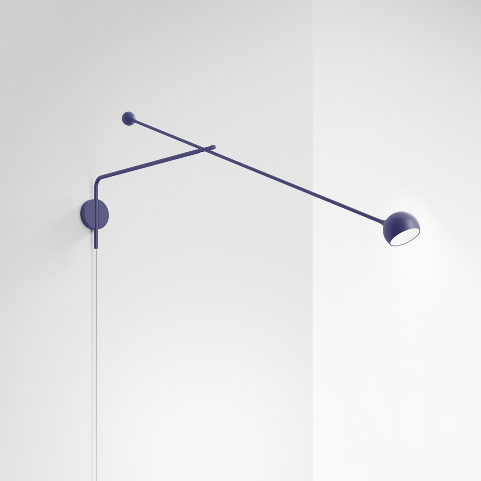 ARTEMIDE lampe murale avec bras IXA WALL XL PLUG