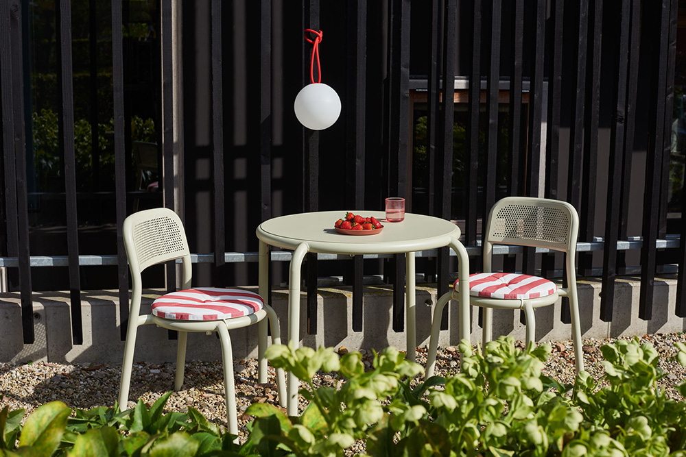 FATBOY set de 4 chaises d'extérieur TONÍ CHAIR
