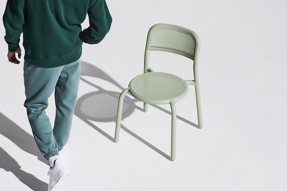 FATBOY set de 4 chaises d'extérieur TONÍ CHAIR