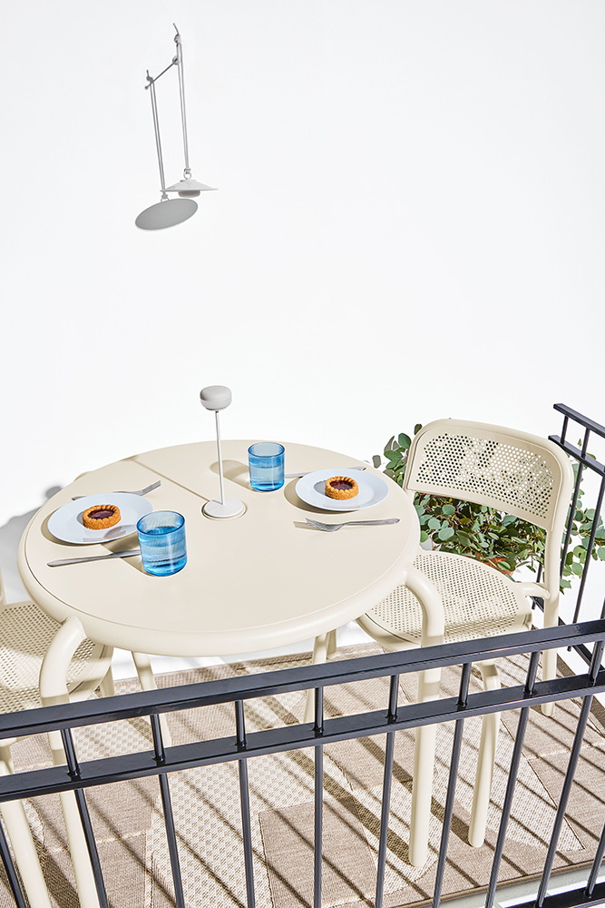 FATBOY set de 4 chaises d'extérieur TONÍ CHAIR