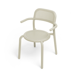 FATBOY set de 4 chaises d'exteur avec accoudoirs TONÍ ARMCHAIR
