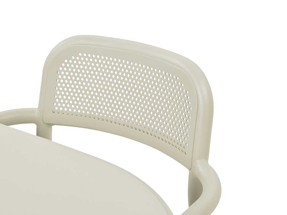 FATBOY set de 4 chaises d'exteur avec accoudoirs TONÍ ARMCHAIR