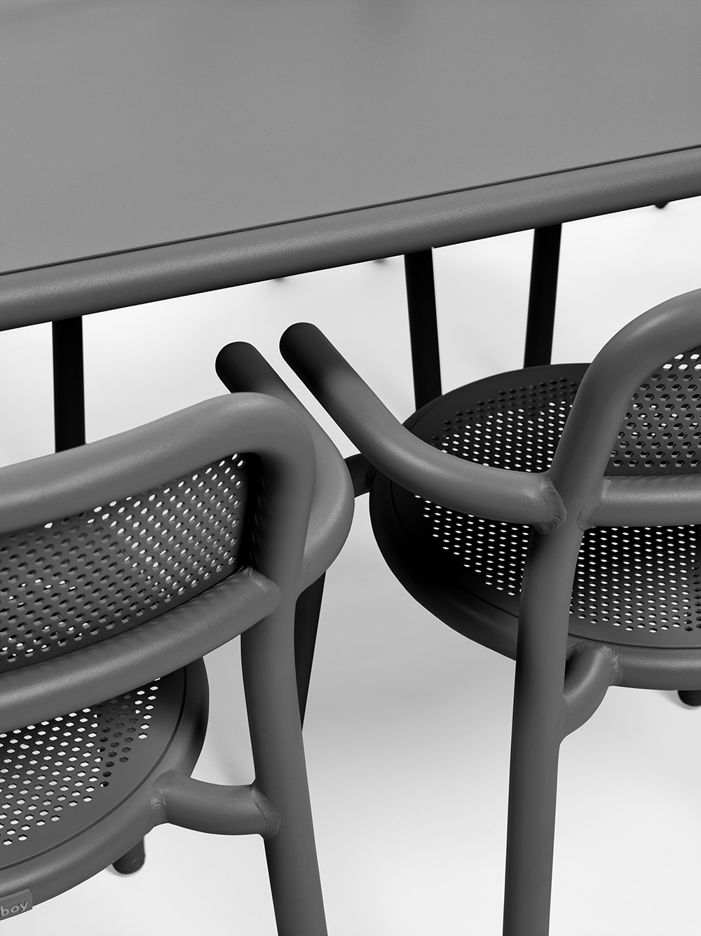 FATBOY set de 4 chaises d'exteur avec accoudoirs TONÍ ARMCHAIR