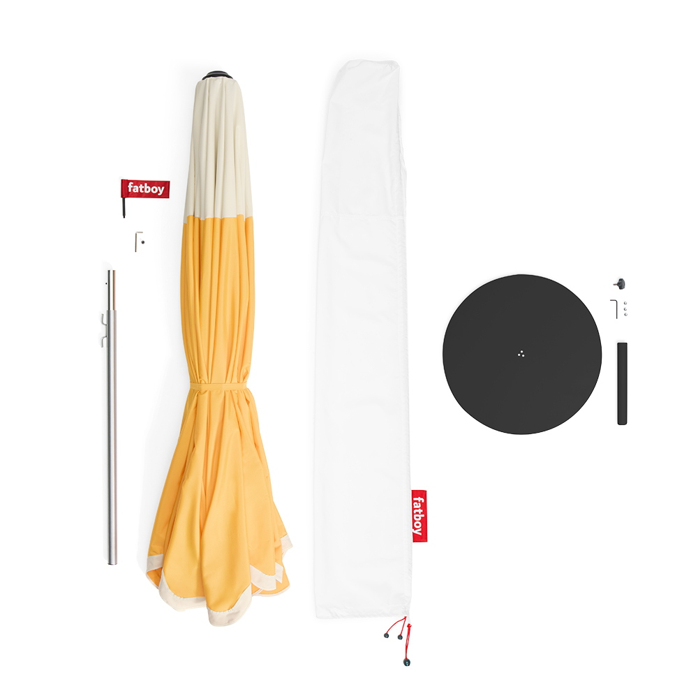 FATBOY parasol avec base PENSOL avec couverture